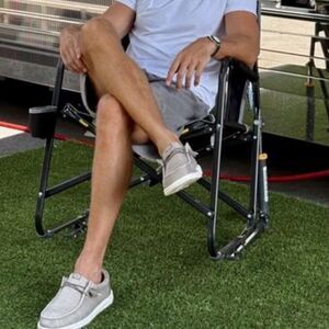 Hey Dude Mens Size 9 Wally Sox Tan Slip On Shoes